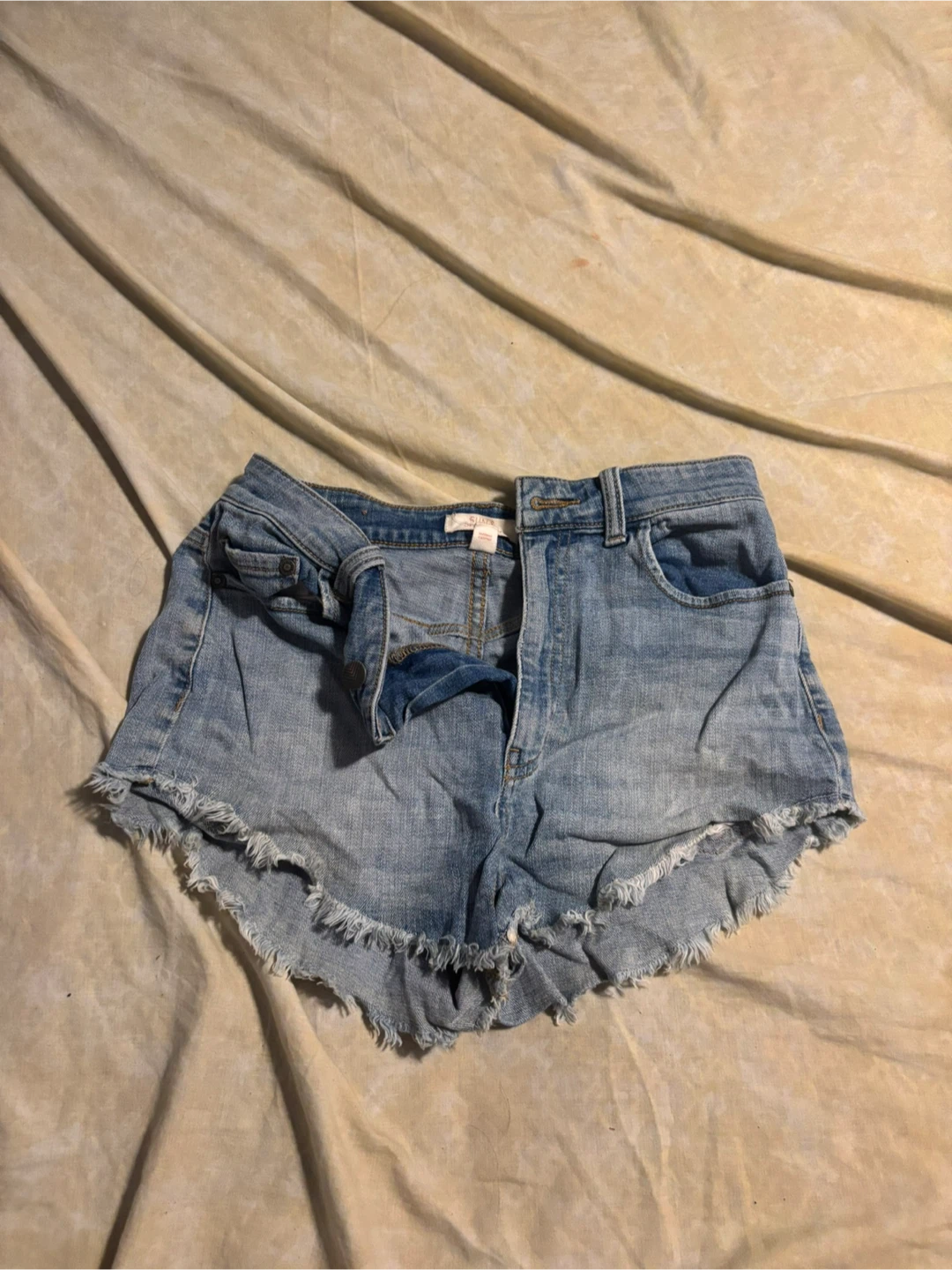Sun & Shadow Denim Cutoff Shorts Size 5