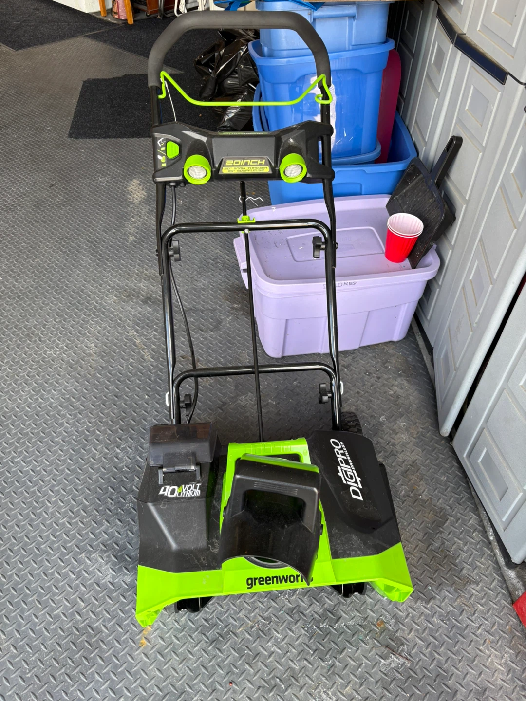 Greenworks DigiPRO 20-Inch Snow Thrower