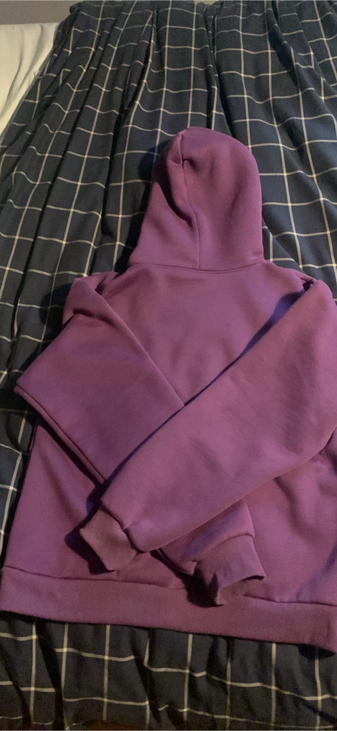 Purple Spider Hoodie with Rhinestones - photo 5