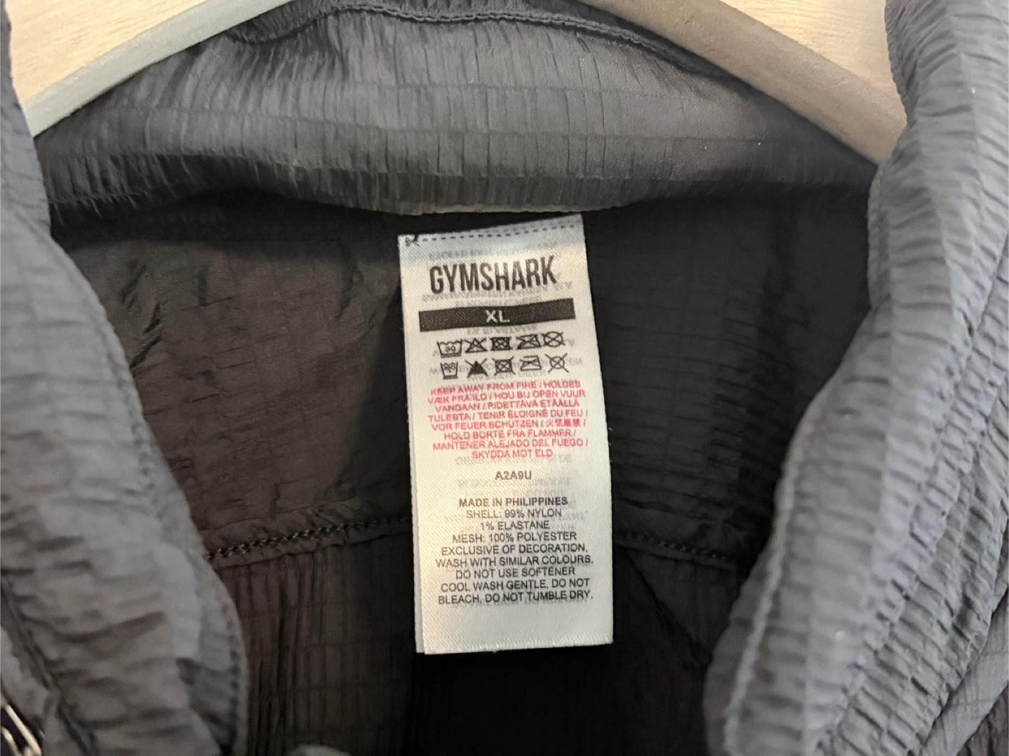 Gymshark Speed Evolve Windbreaker Men’s Size XL - photo 2