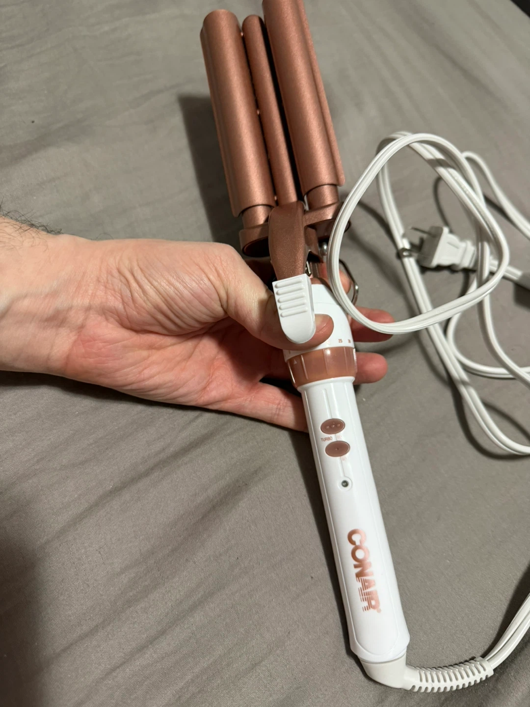 Conair Triple Barrel Waver (Rose Gold) – Works Great - photo 2