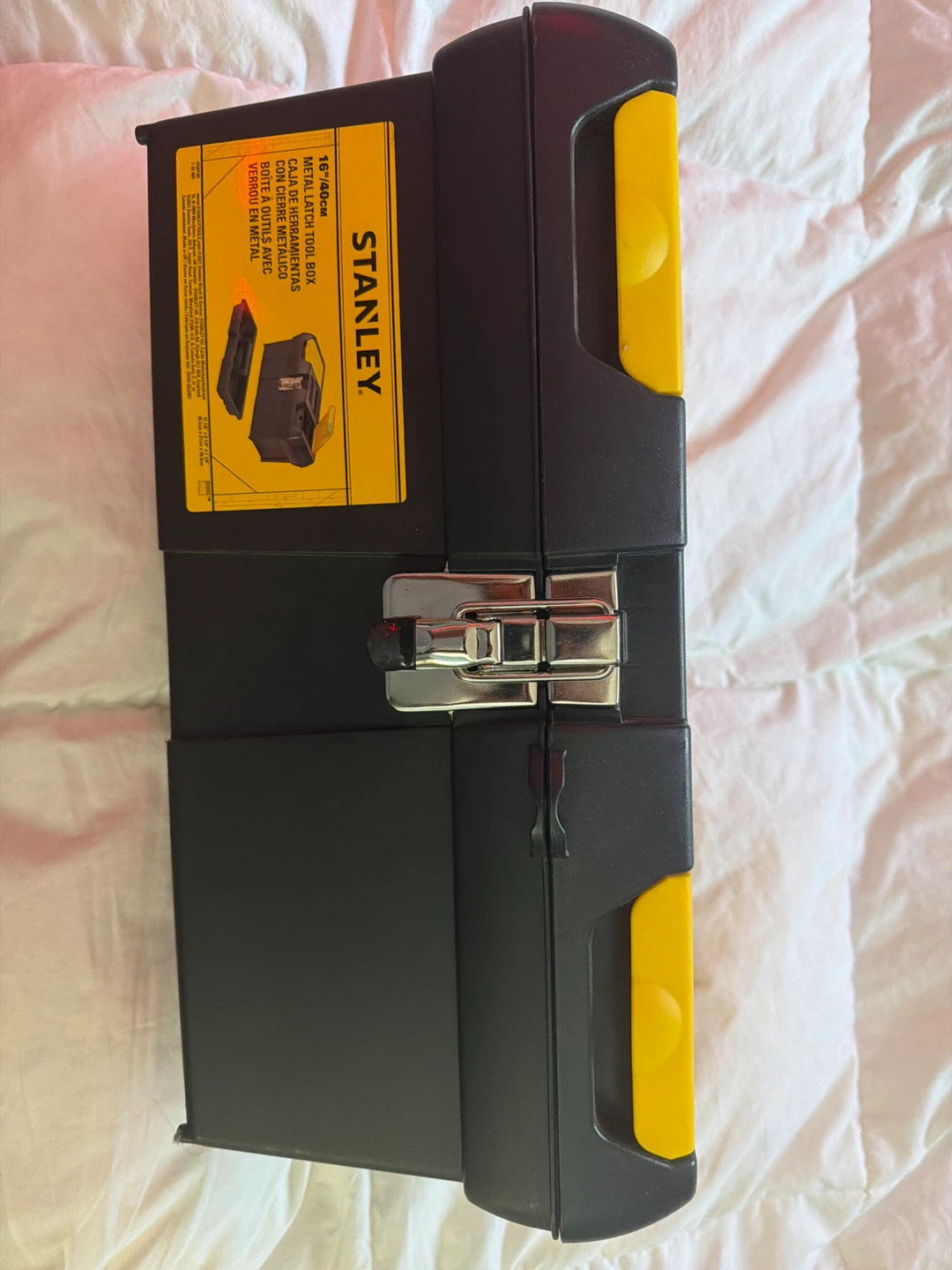 Stanley 16" Metal Latch Tool Box