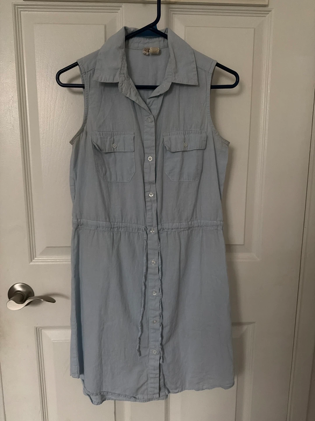Sleeveless  Shirt Dress 🥕