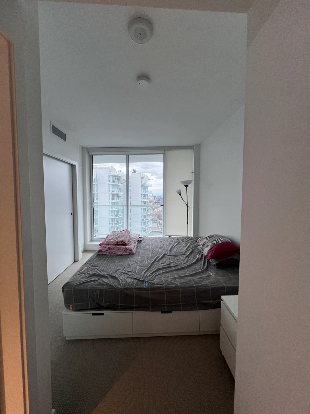 IKEA NORDLI Bed Frame with Storage - White