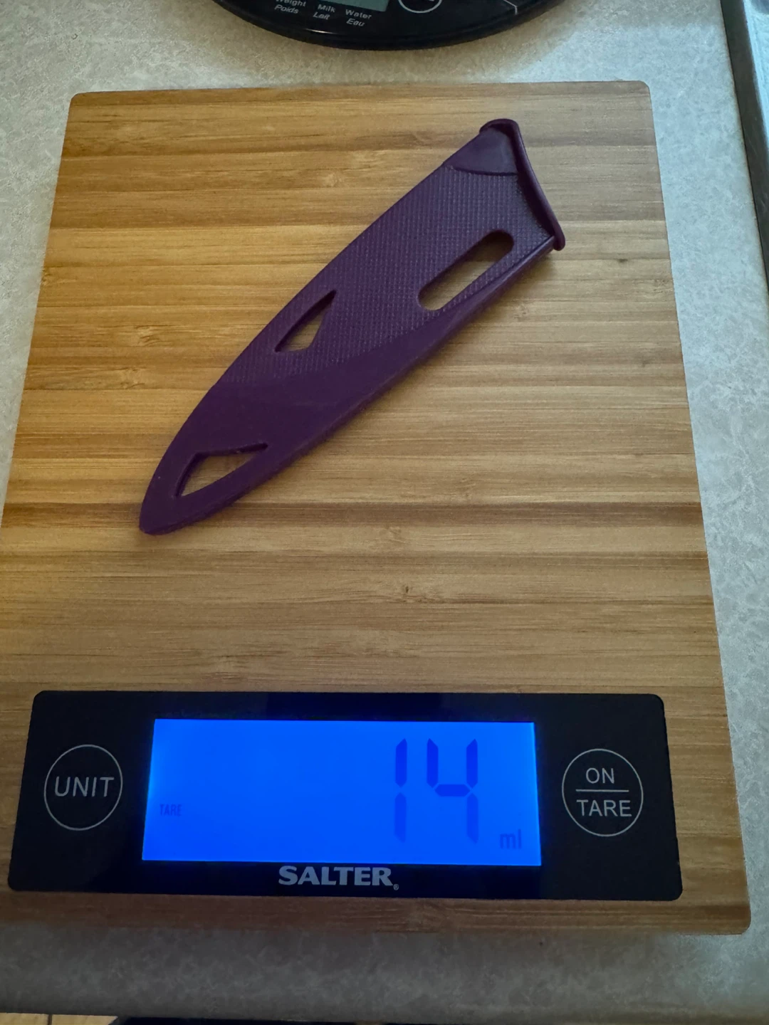 Salter Digital Kitchen Scale with Bamboo Surface - photo 3