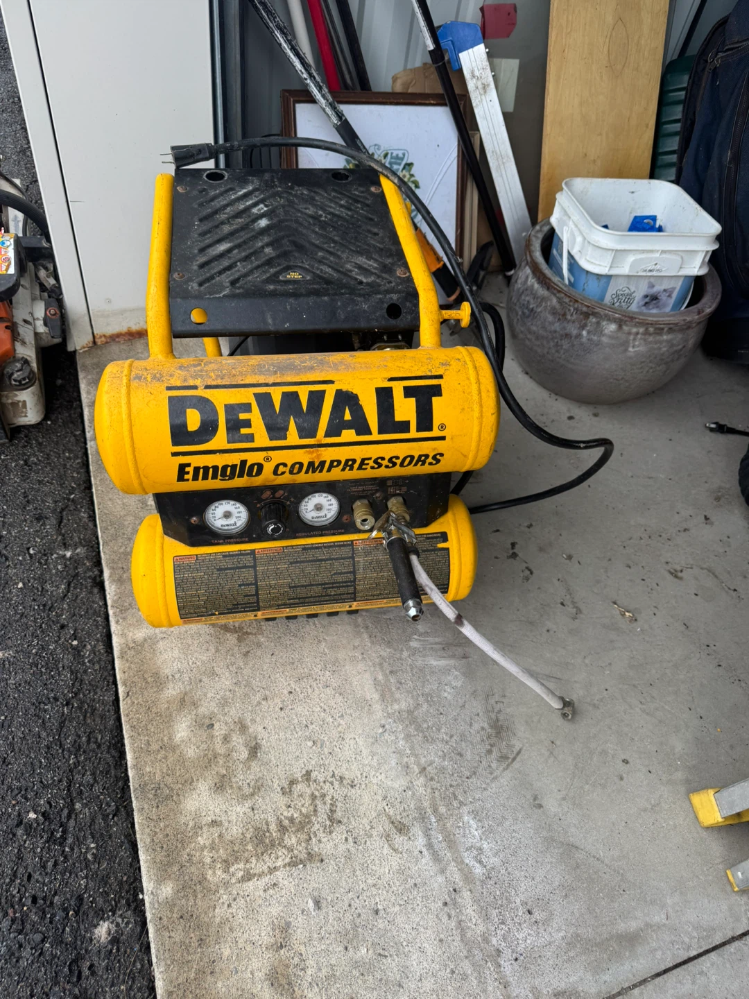 DeWalt Emglo Air Compressor