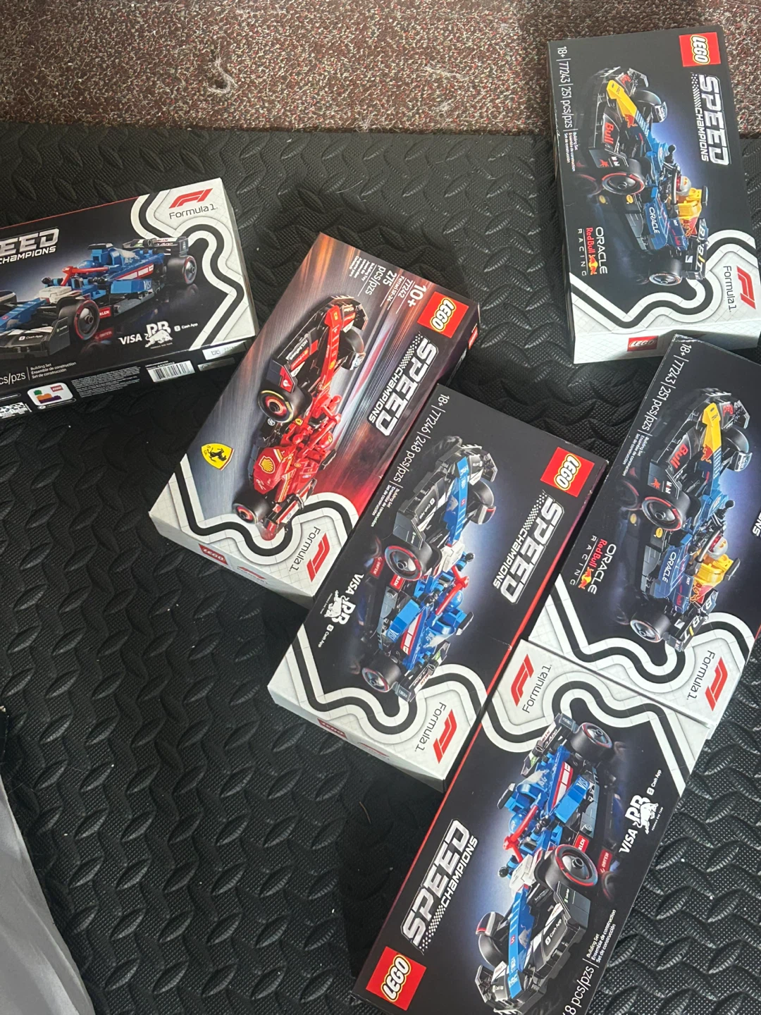 LEGO Speed Champions Formula 1 Race Cars