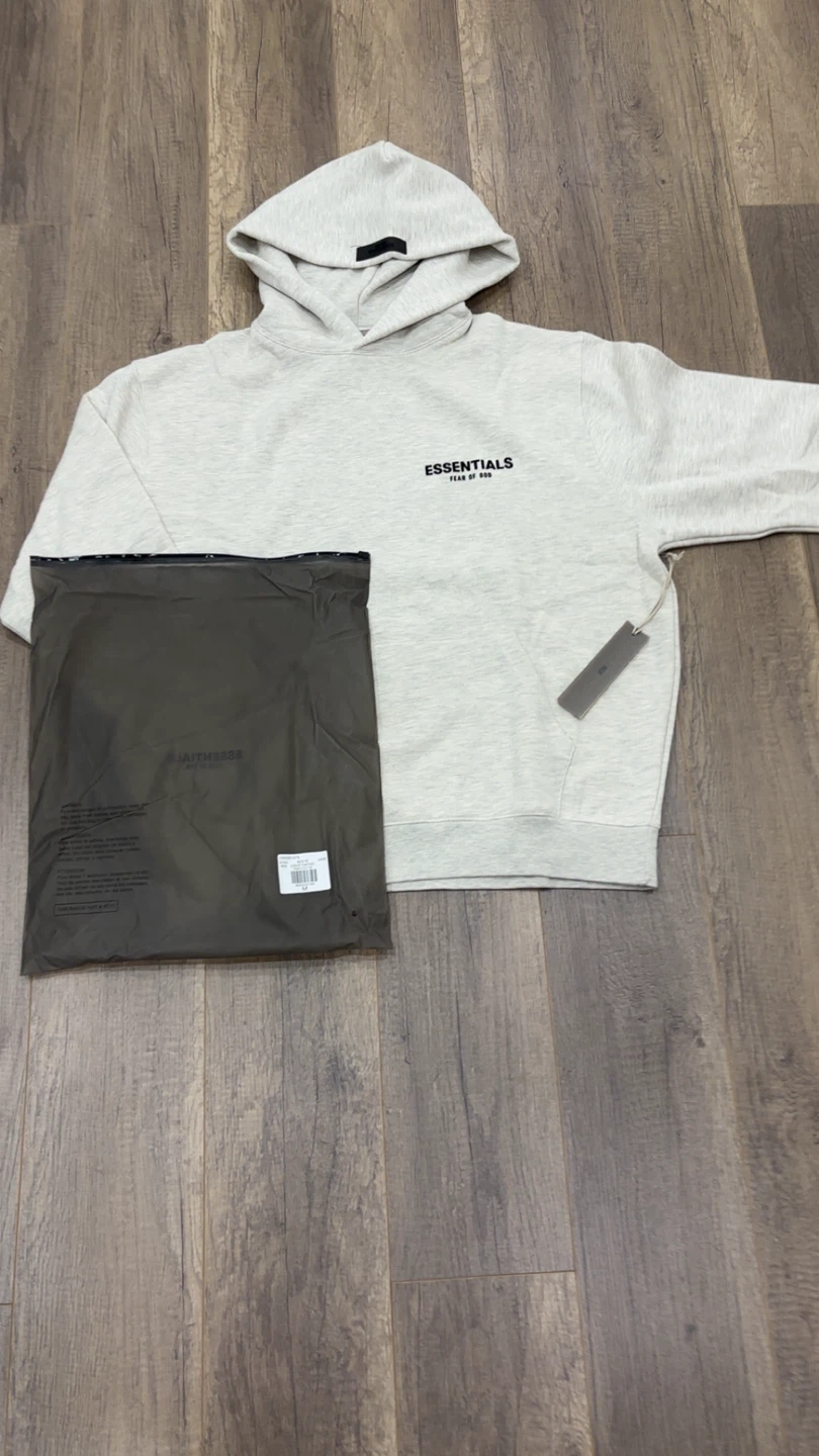 Light Grey Oatmeal Essentials tracksuit (M both)