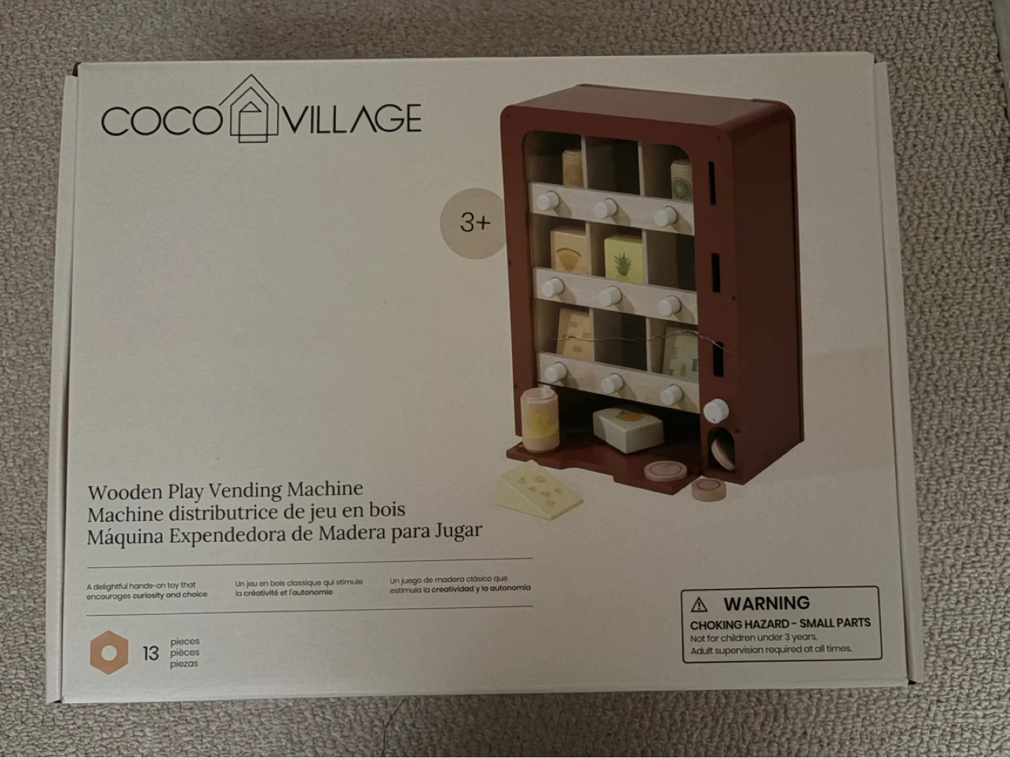 coco village wooden play vending machine - photo 2
