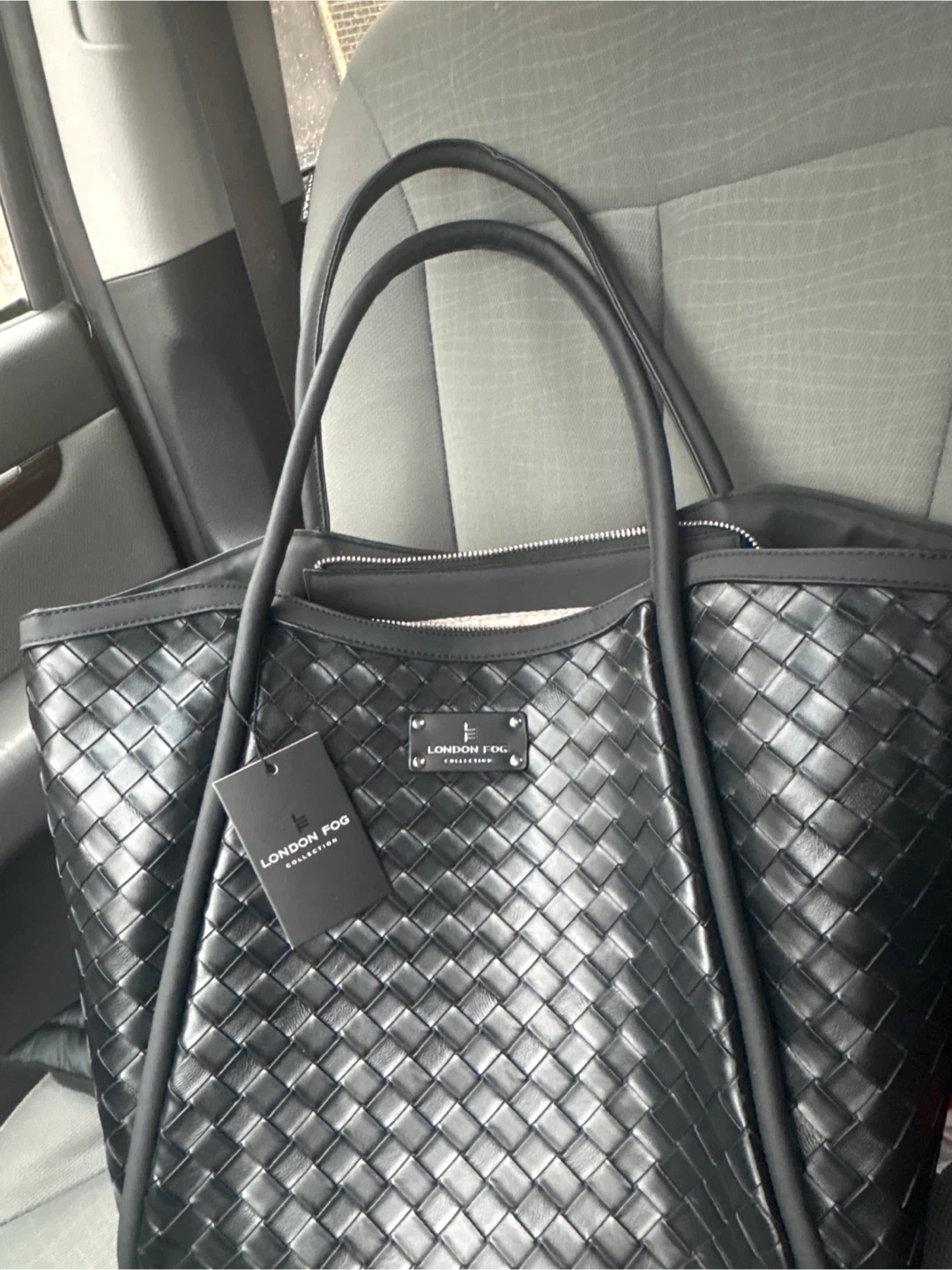 London Fog Woven Tote Bag - photo 3