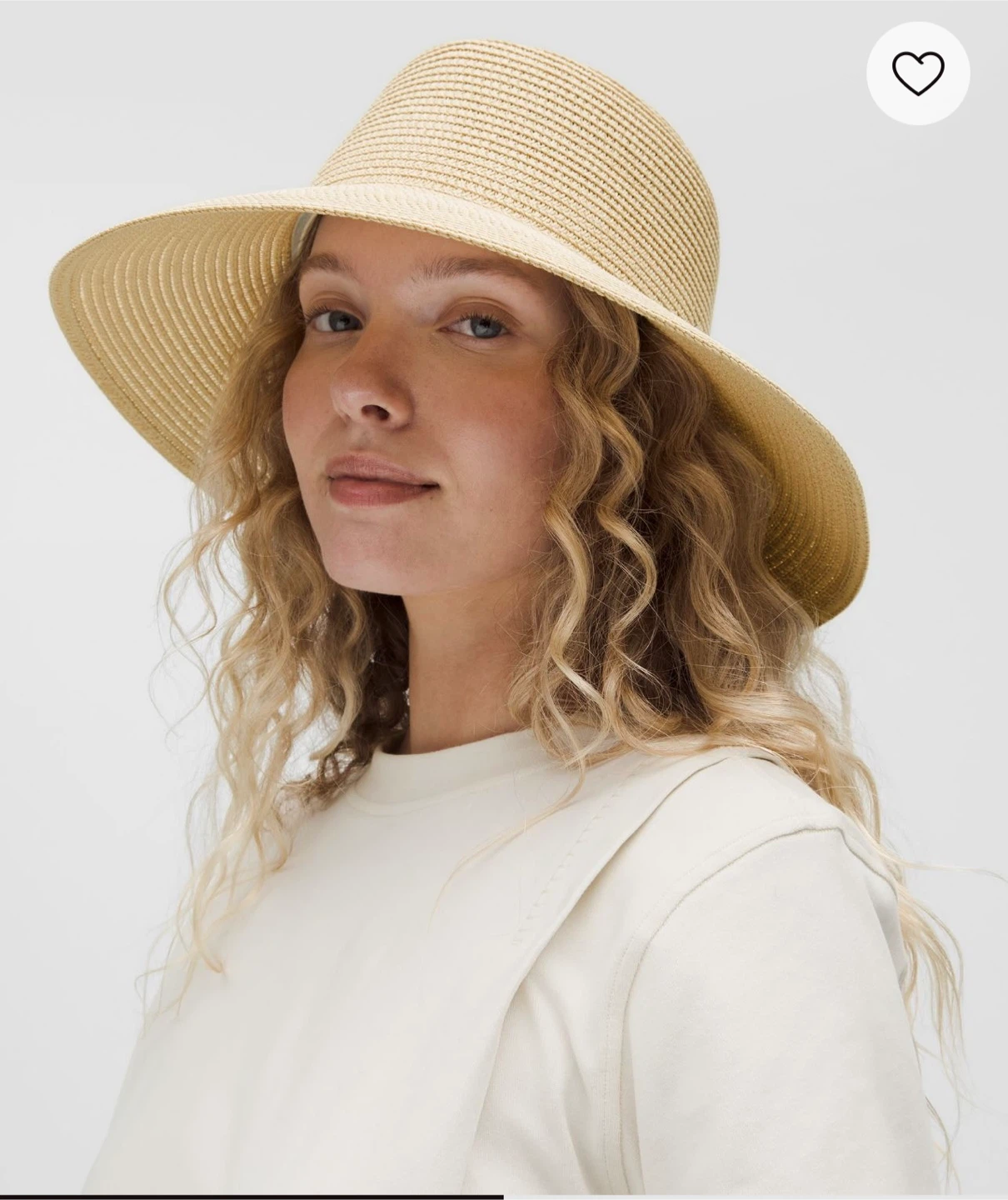 Women's Lululemon  Straw Removable Sweatband Hat - photo 2