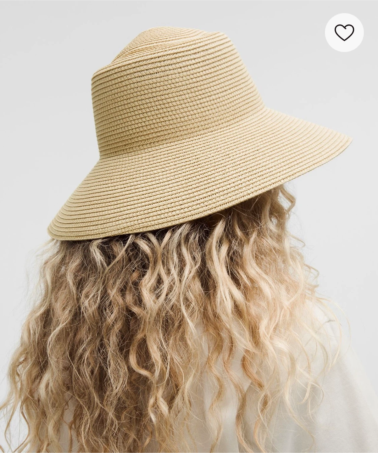 Women's Lululemon  Straw Removable Sweatband Hat - photo 3