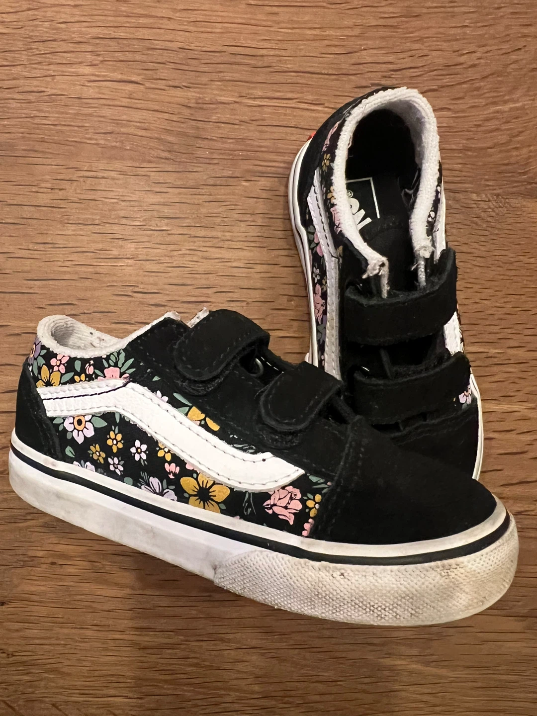 Vans Old Skool V "Fun Floral" Toddler Shoes - photo 3