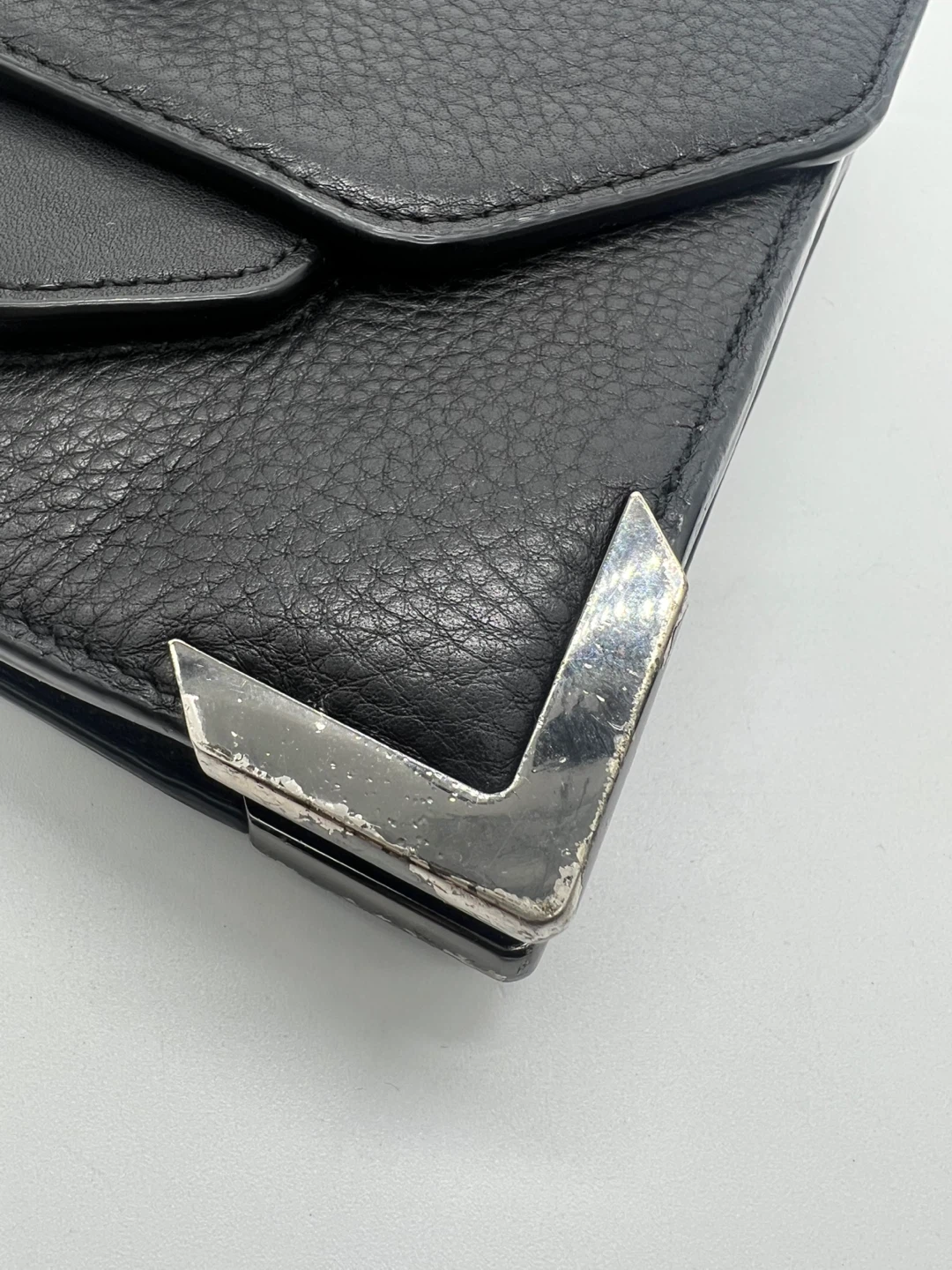 MACKAGE KEELEY Black Grained Leather Top Handle Crossbody Bag - photo 4