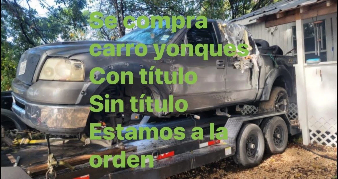 We buy junk cars with or without title compramos carro yonke - photo 5