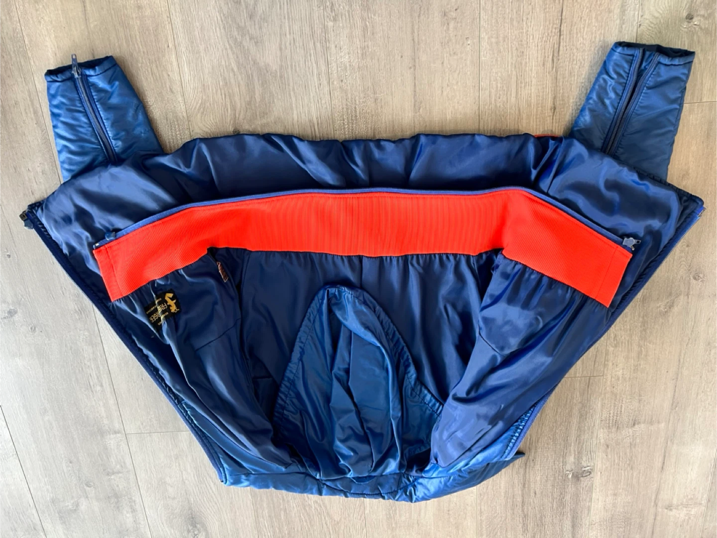 Friedberger Blue & Orange Vintage Ski Jacket - photo 4