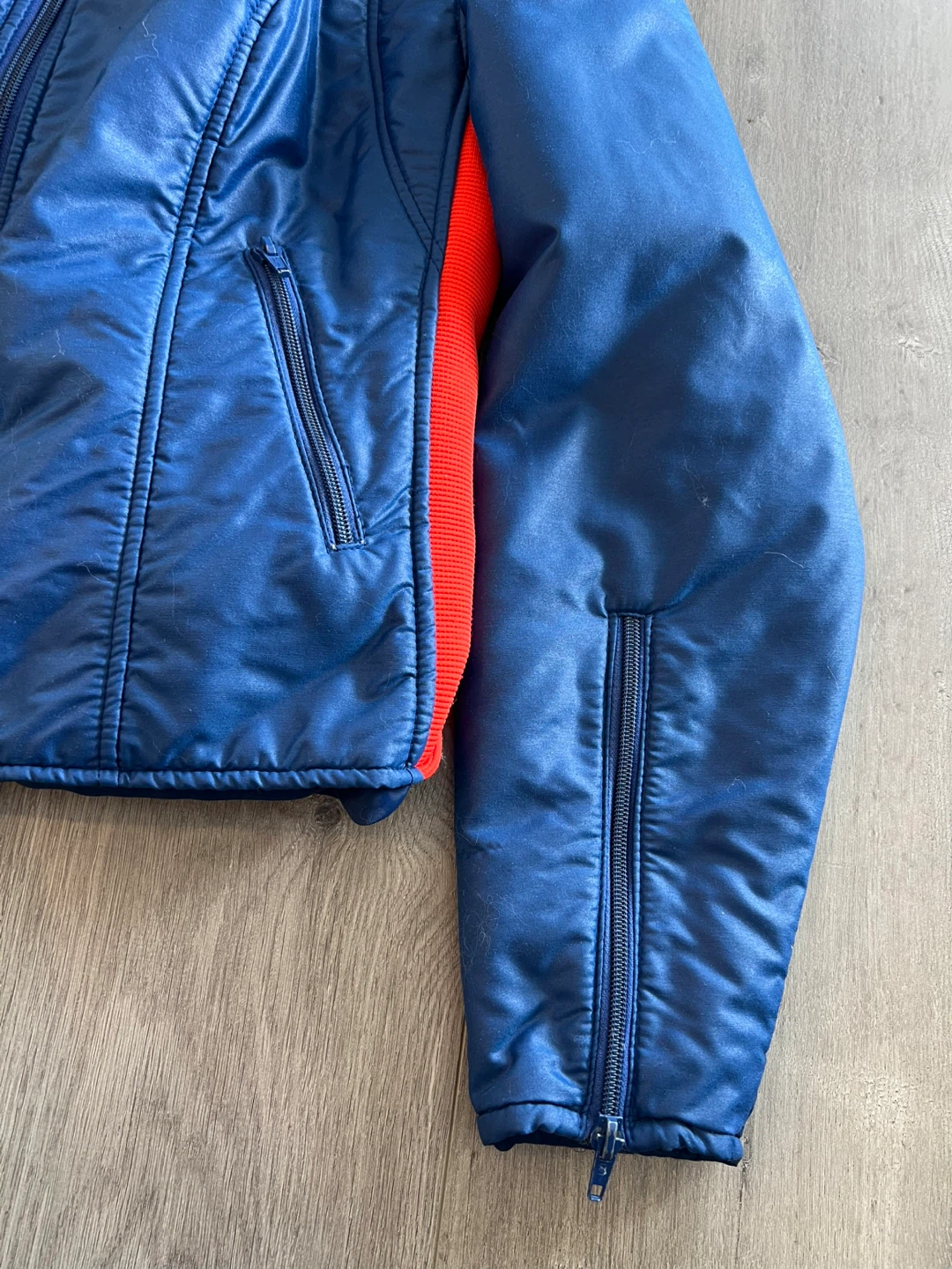 Friedberger Blue & Orange Vintage Ski Jacket - photo 2