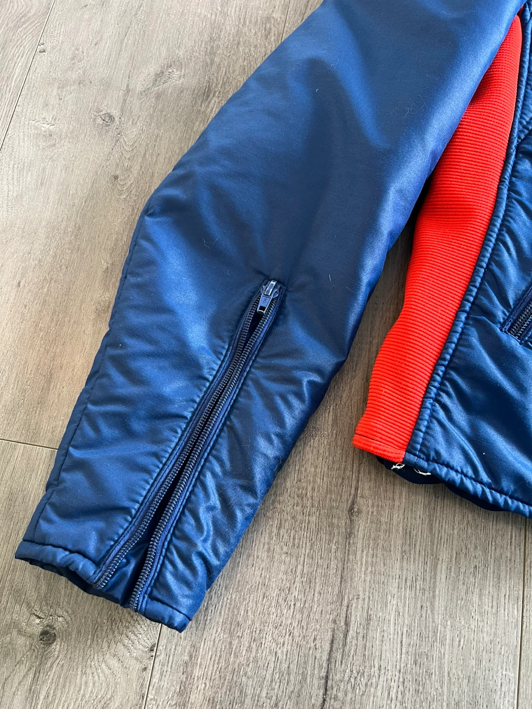 Friedberger Blue & Orange Vintage Ski Jacket - photo 3