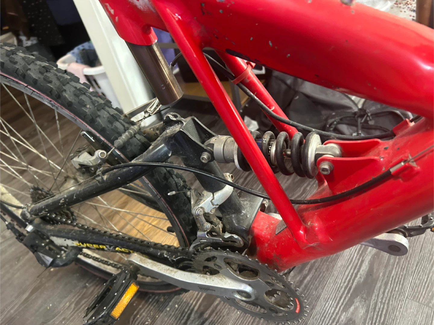 Red cannondale bike - photo 4