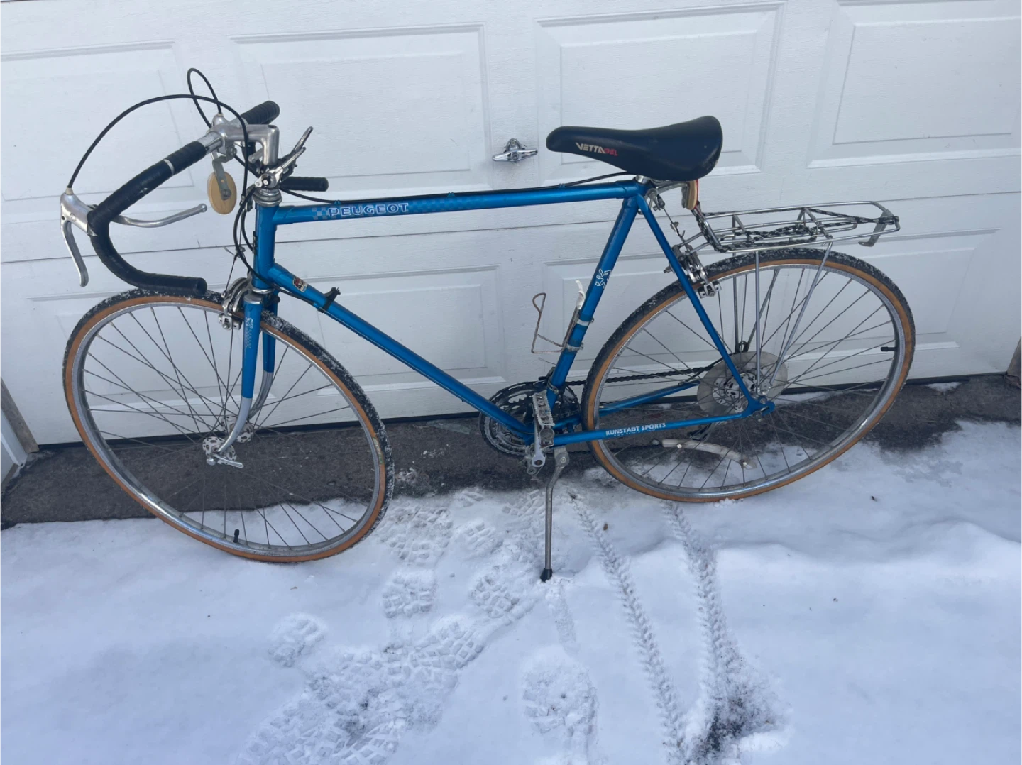 Blue Peugeot Road Bike - photo 3