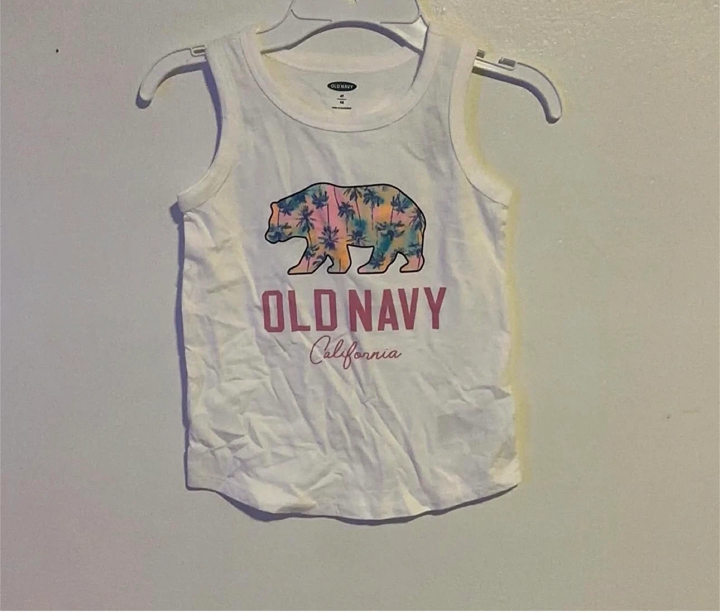GIRLS TANK TOP (SIZE:4T)