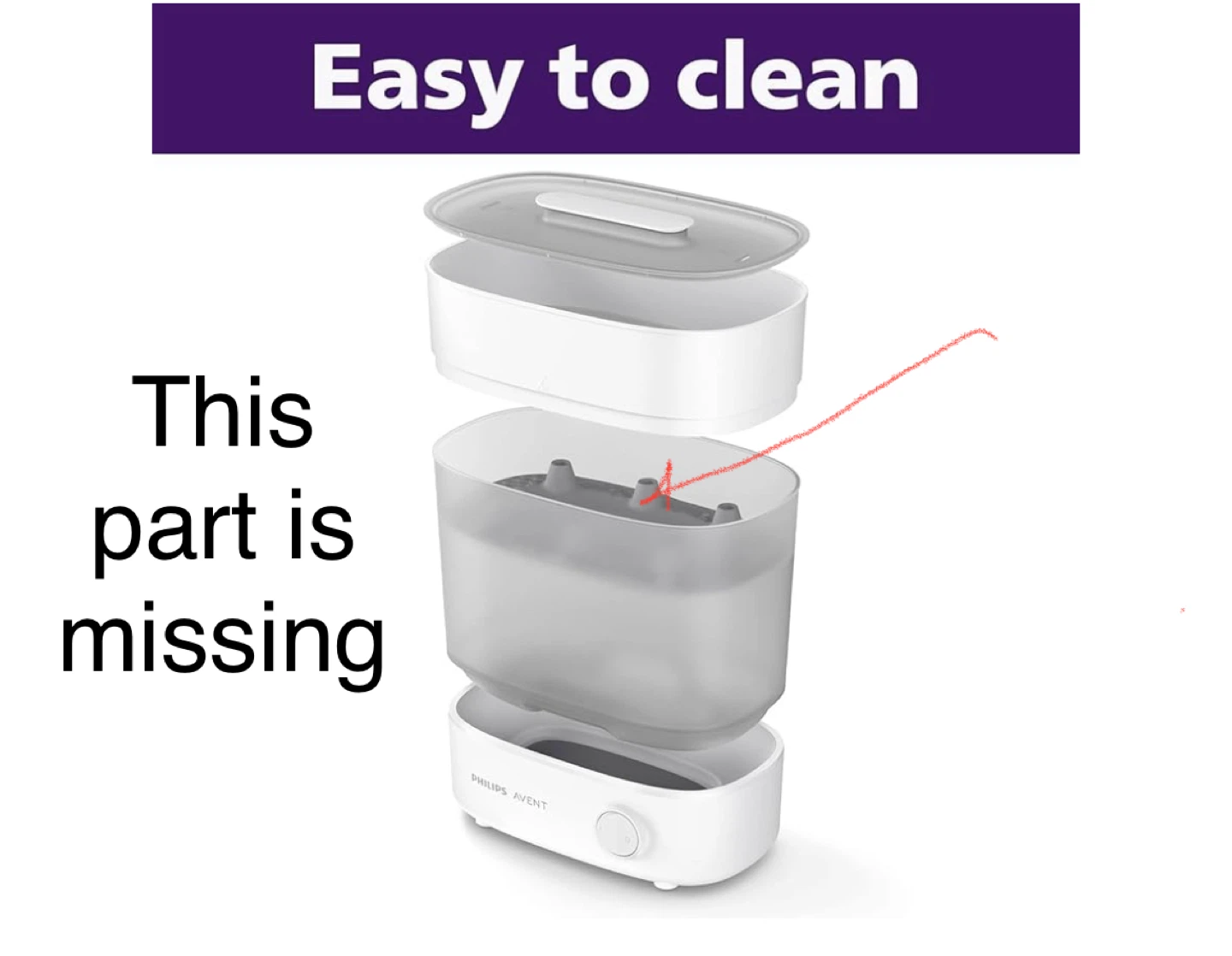 Philips Avent Electric Steam Sterilizer - photo 2