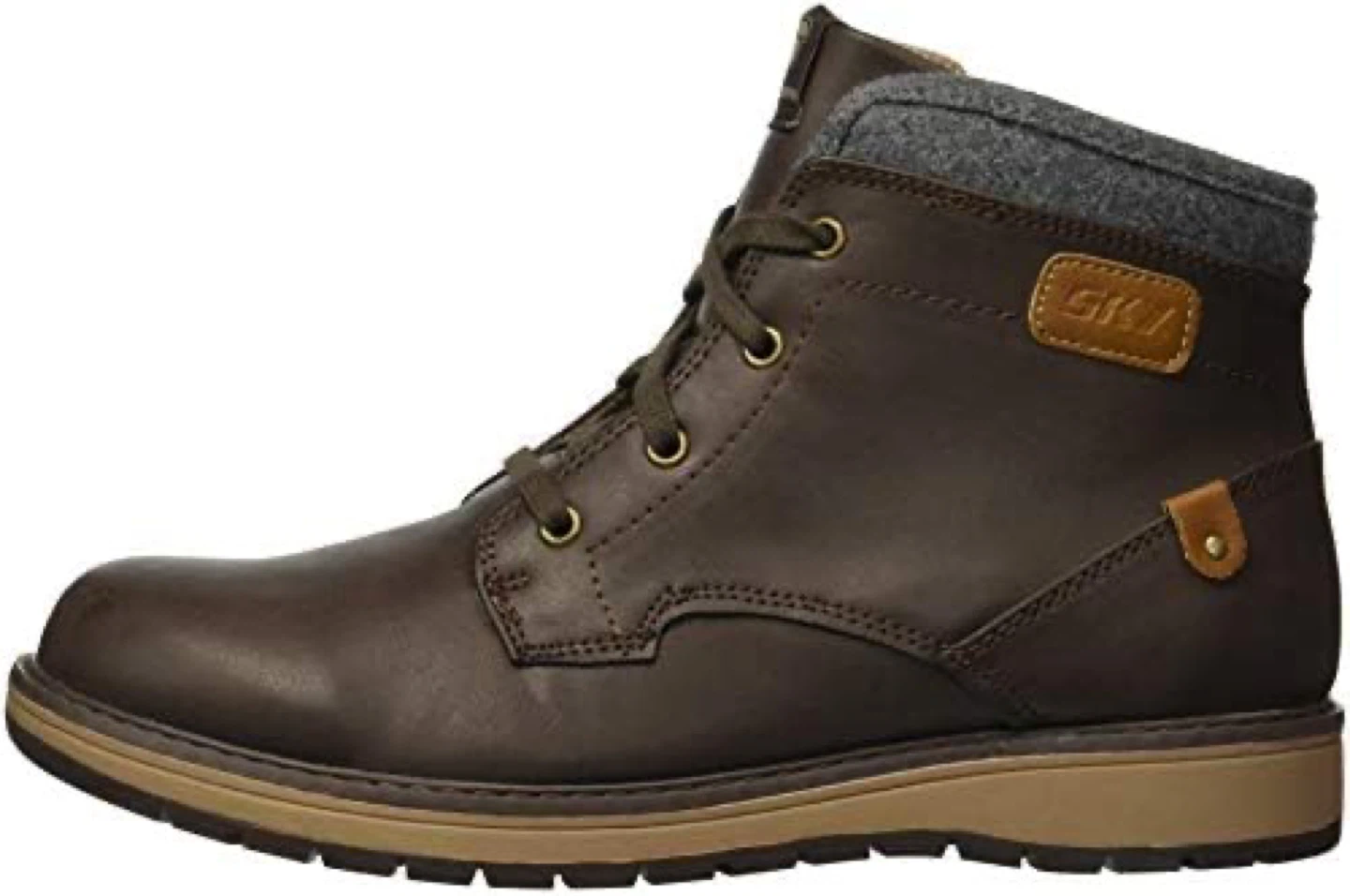 Skechers kids Dark Brown Leather Boots - photo 3