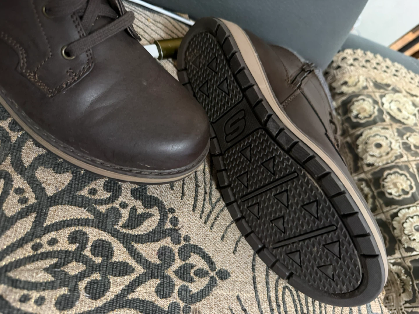 Skechers kids Dark Brown Leather Boots - photo 4