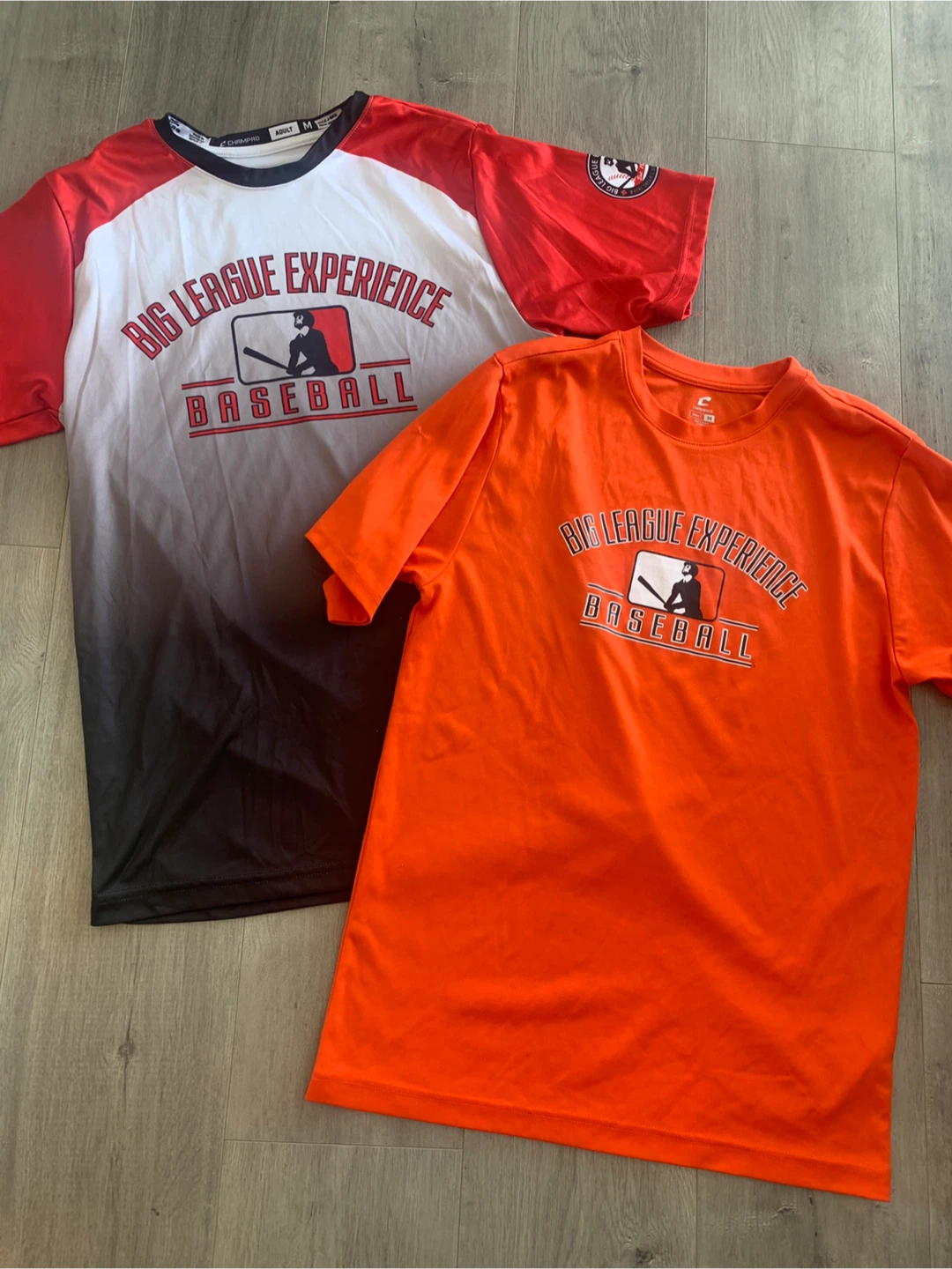 Big League Experience Baseball T-Shirts M