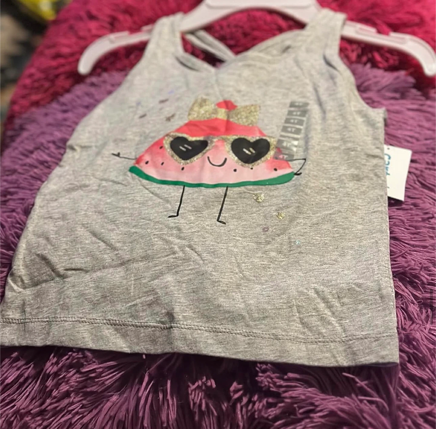 GIRLS TANK TOP ( SIZE:4T)