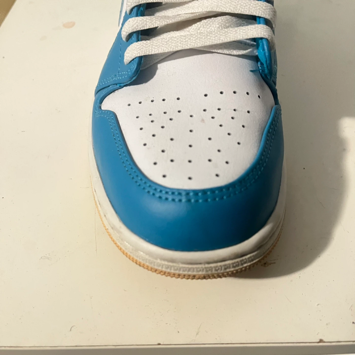 Air Jordan 1 Mid SE 'Blue Tint' Sneakers - photo 4