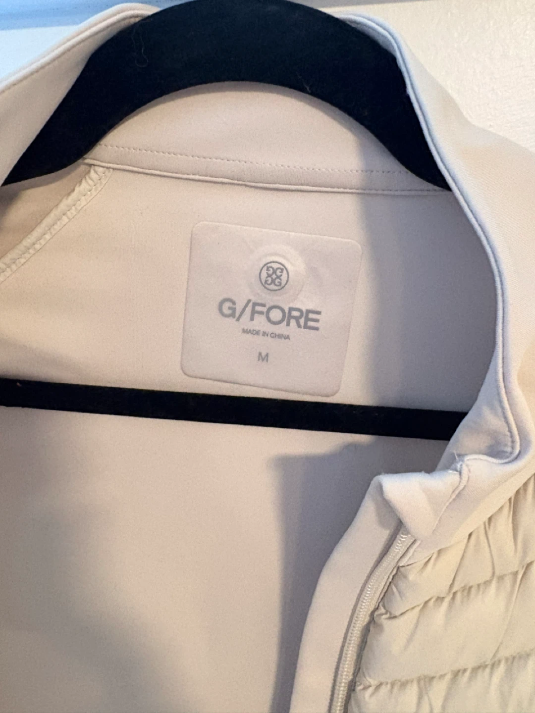 G/FORE Quilted Interlock Jacket - Women's Medium - Cream - photo 3