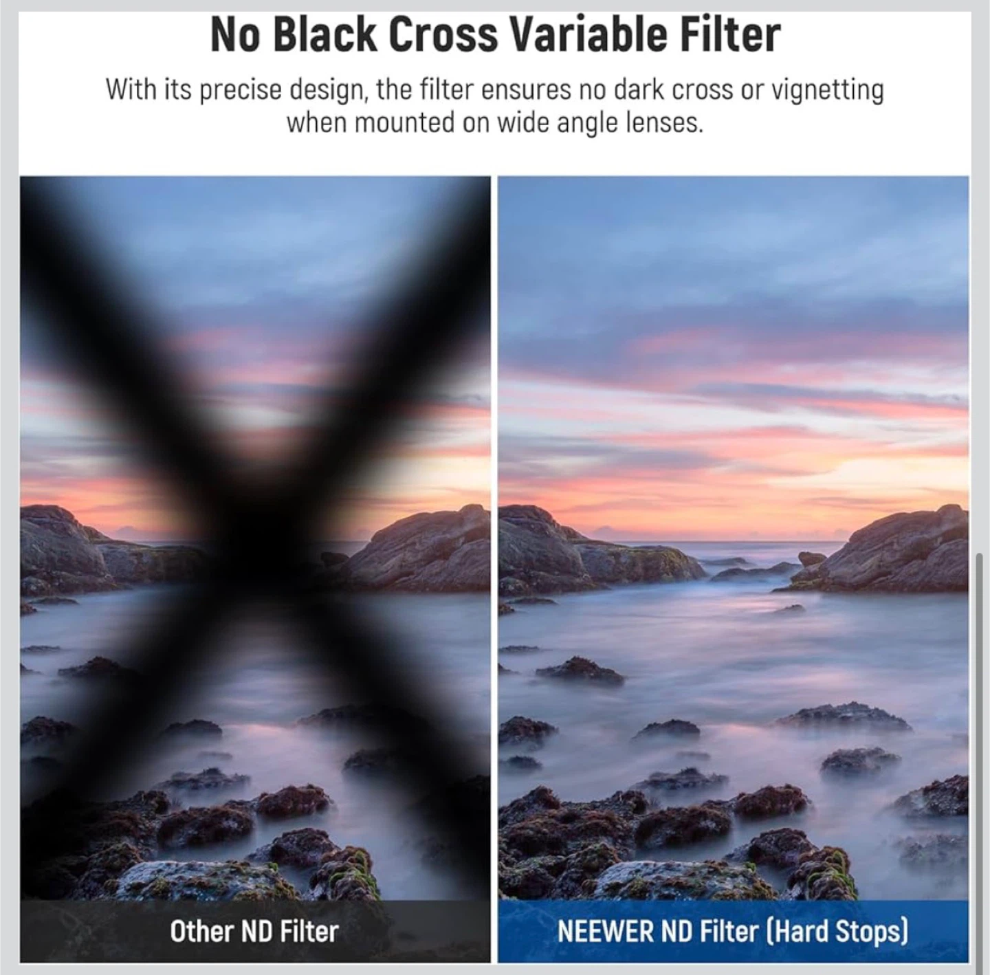 Neewer 58mm Variable ND Filter ND2-32 (1-5 Stops) - photo 5