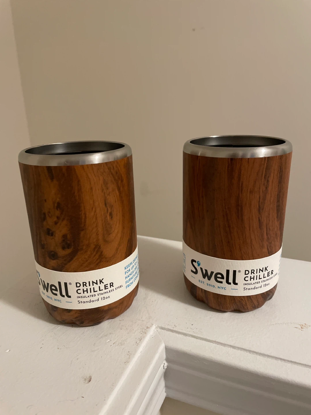 S'well Drink Chiller - Insulated Stainless Steel - Standard 12oz