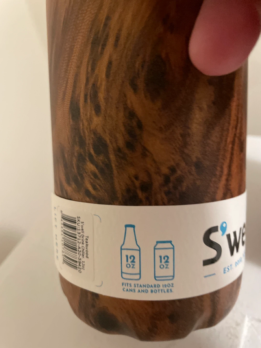 S'well Drink Chiller - Insulated Stainless Steel - Standard 12oz - photo 5