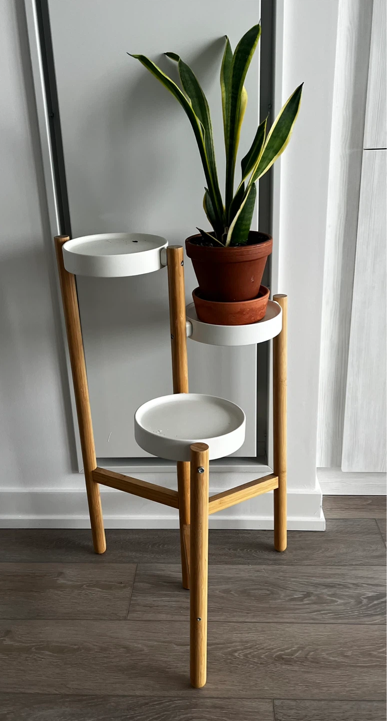 Bamboo Plant Stand