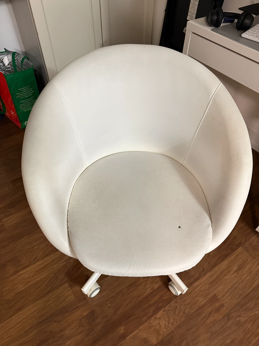 SKRUVSTA Swivel Chair – Ysane White