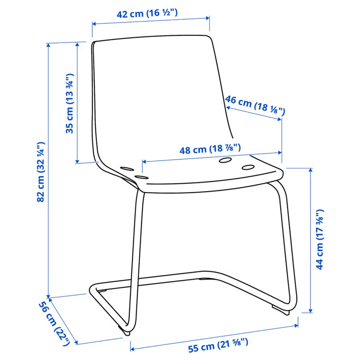 Tobias Acrylic Chair - photo 2