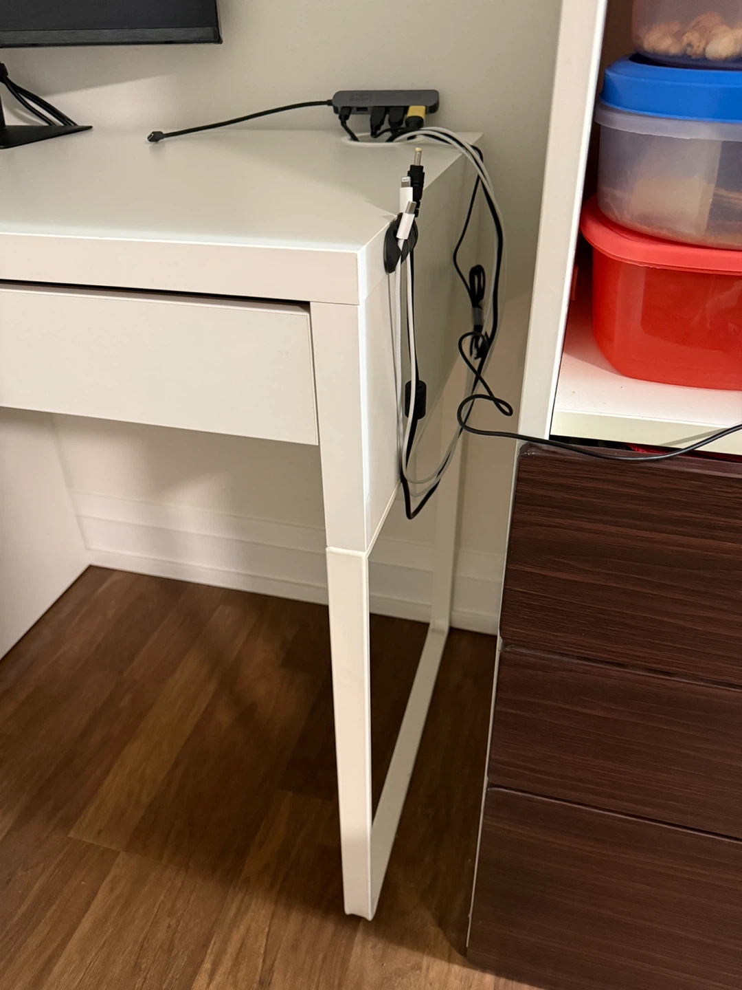 MICKE Desk – White, 73×50 cm - photo 3