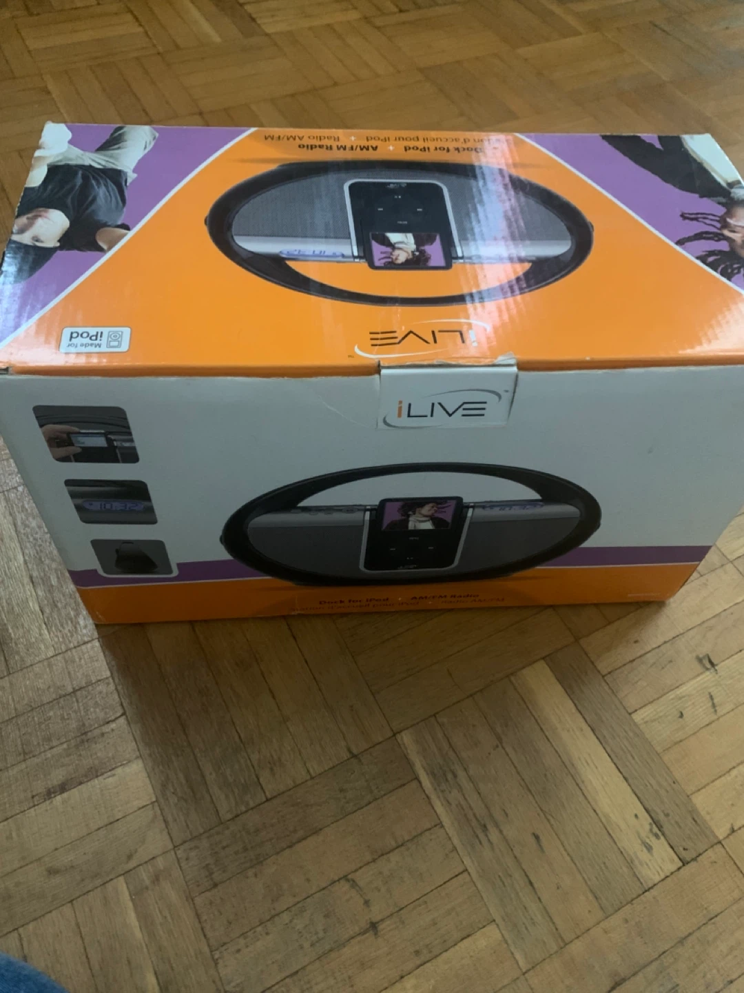 iLive AM/FM Radio Dock for iPod