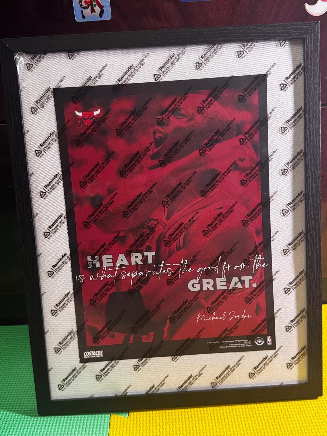 Framed Michael Jordan Quote and Photo - photo 5