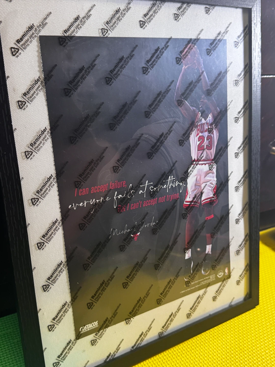 Framed Michael Jordan Quote and Photo - photo 4