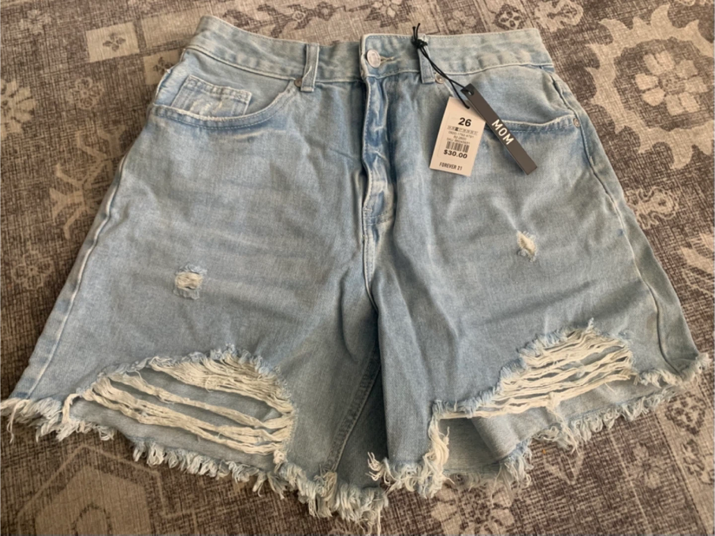 Forever 21 Mom Jean Shorts - Size 26