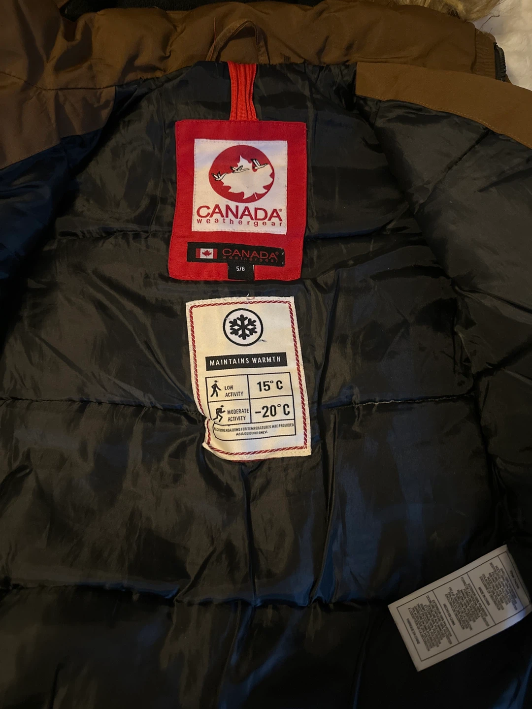 Canada Weathergear Boys Brown Parka - photo 3