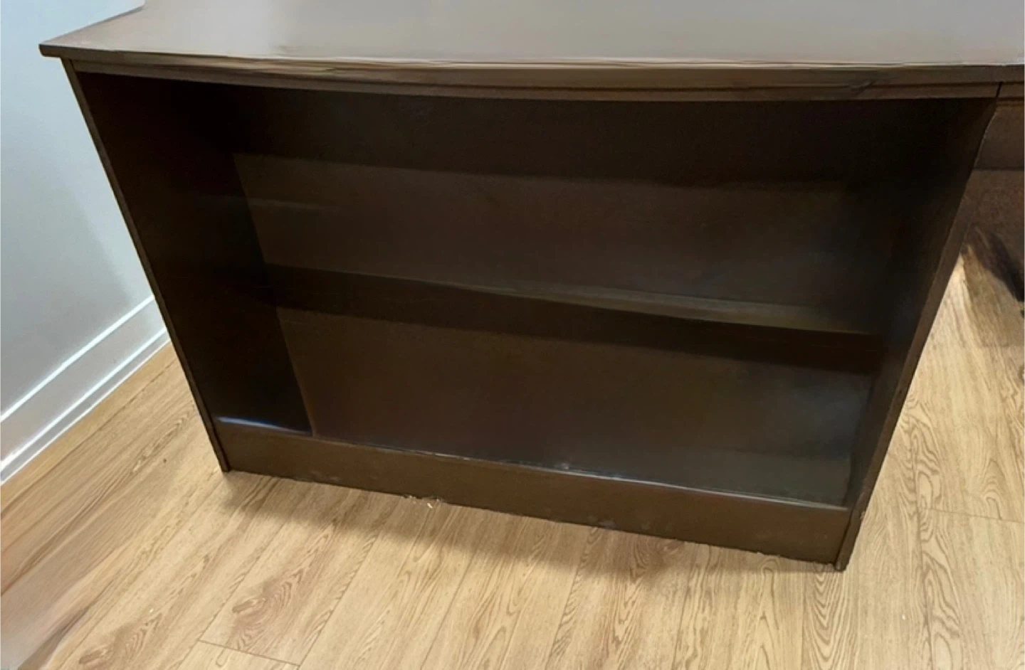 Dark Brown Bookshelf