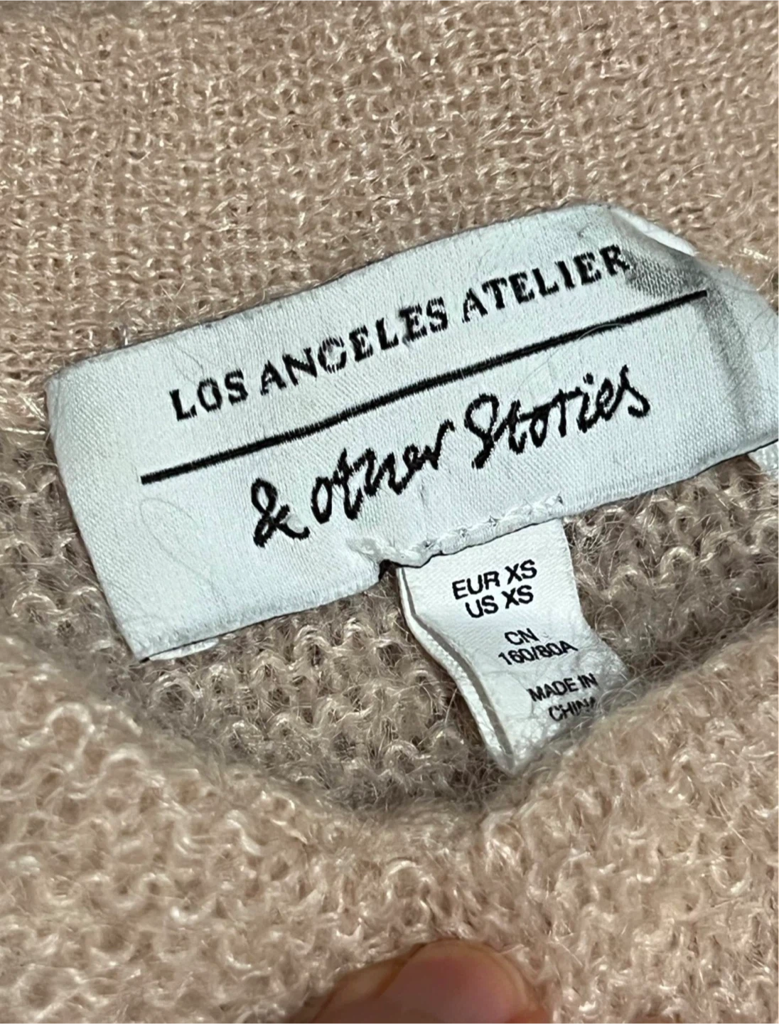 & Other Stories Mohair Blend Sweater - XS - photo 2