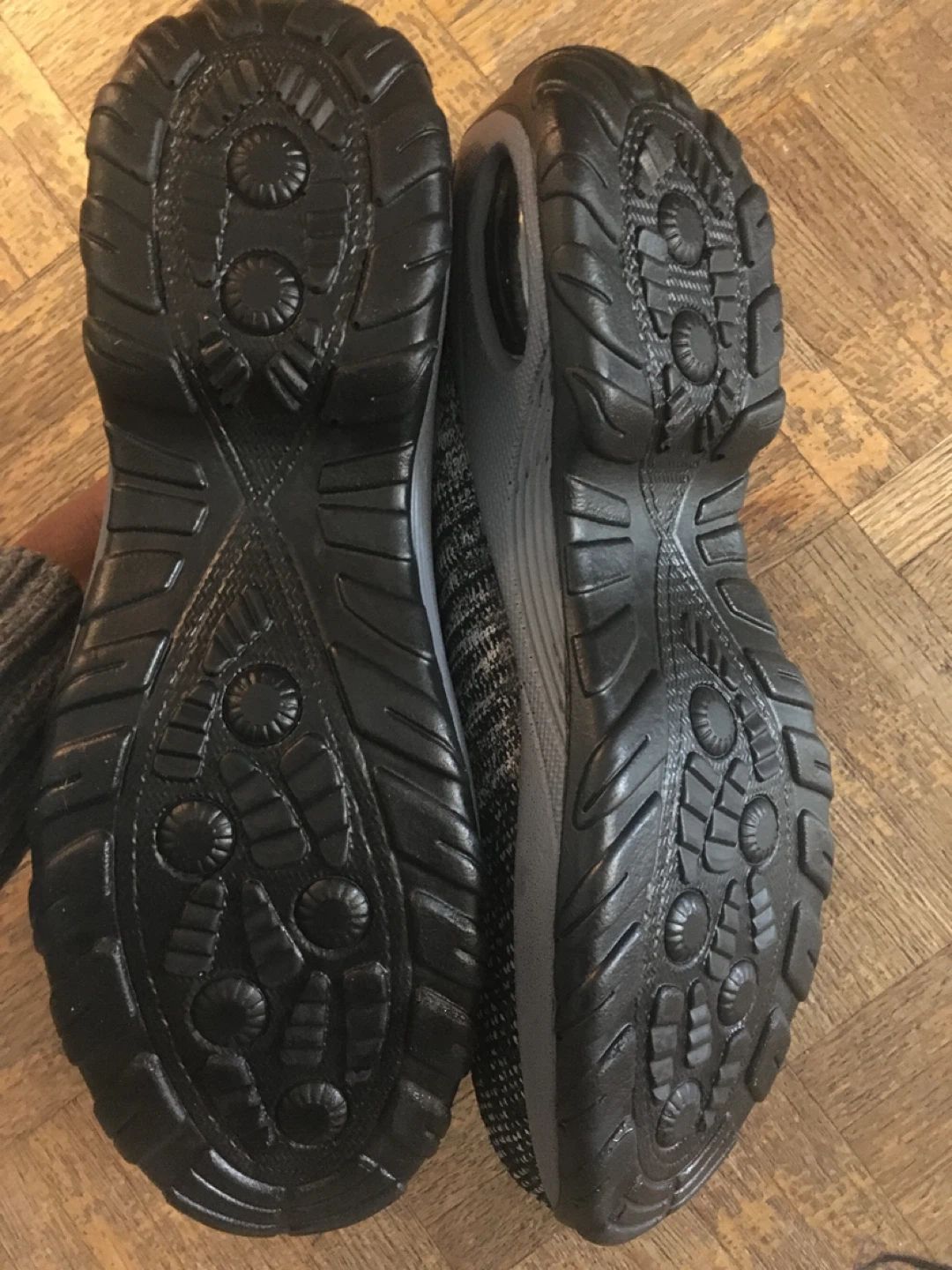 Black and Grey Knit Sneakers - photo 2