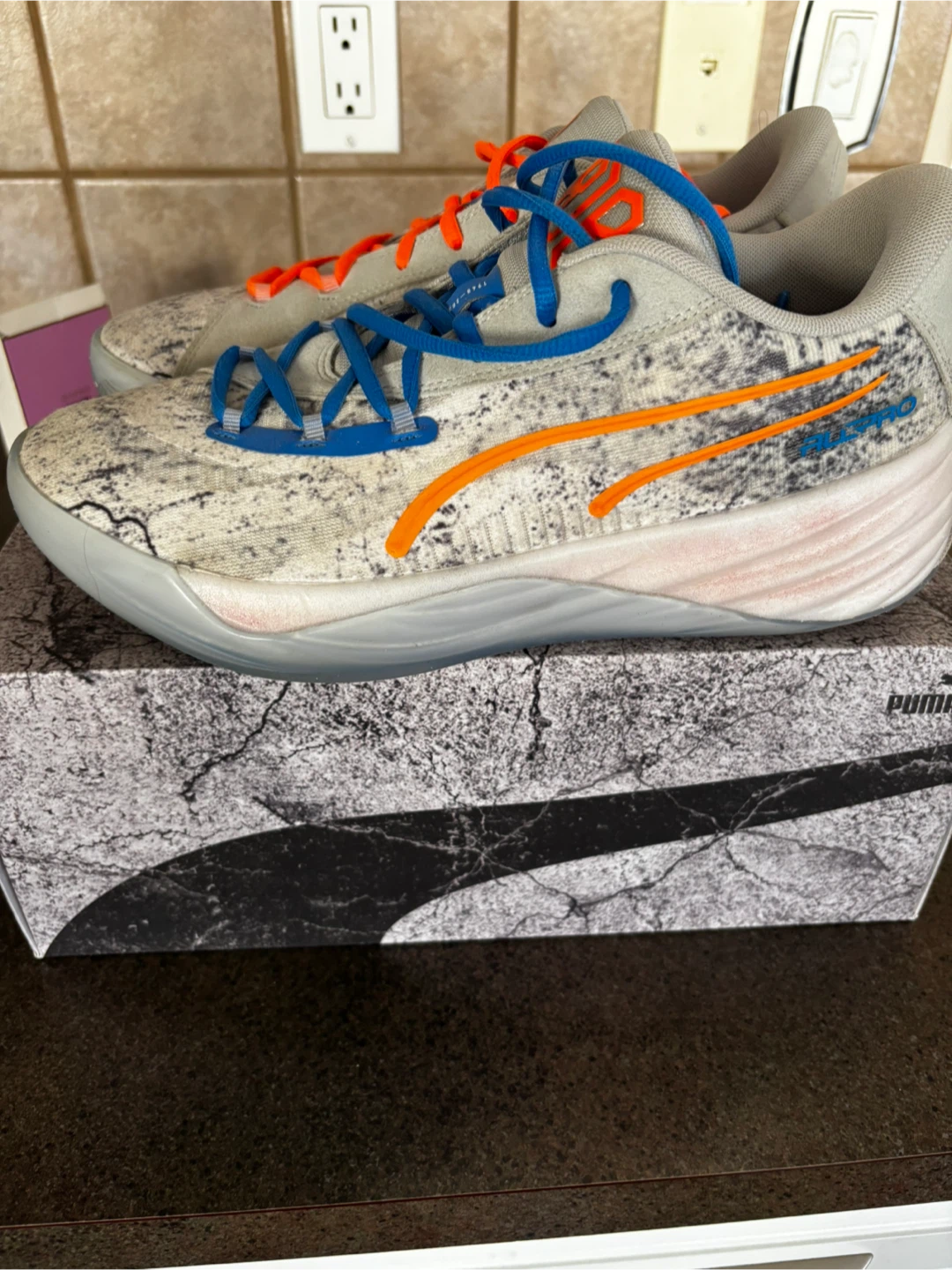 Puma All-Pro NITRO RJ Barrett Basketball Shoes Size 9.5