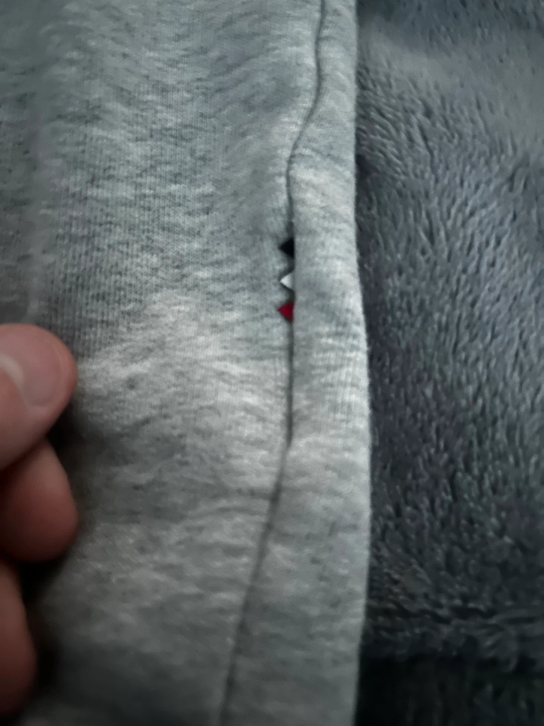 Lacoste Live Grey Zip-Up Hoodie - photo 3