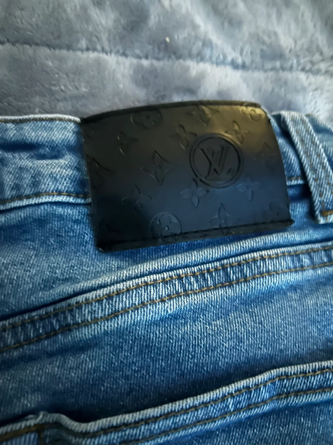 Louis Vuitton Blue Denim Jeans - photo 3